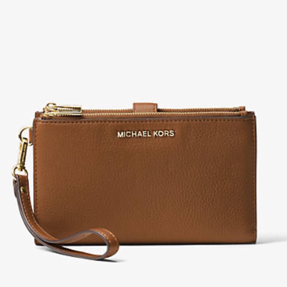 MICHAEL KORS Adele Leather Smartphone Wallet